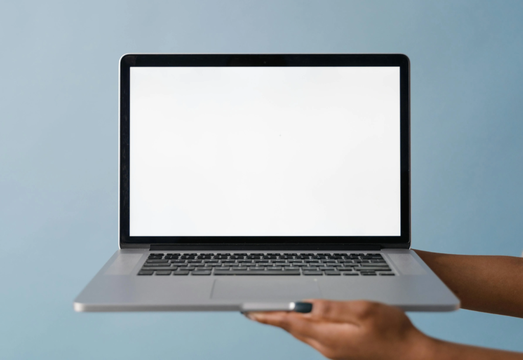 small business website design mockup UK freelance web designer